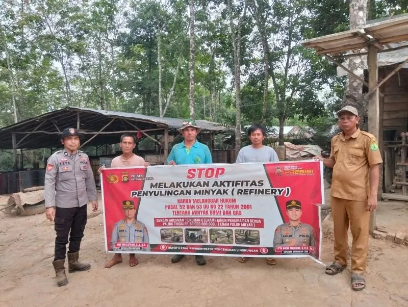 Kegiatan 28 September di Pangkalan Bulian Memuat Imbauan Larangan Drilling dan Refinery Ilegal